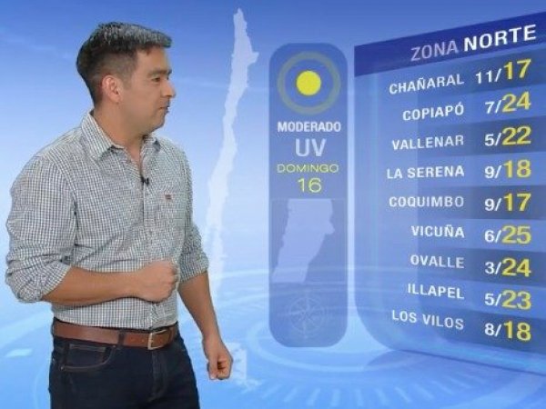 Pron Stico Del Tiempo Lunes De Julio Tv Tiempo Tvn