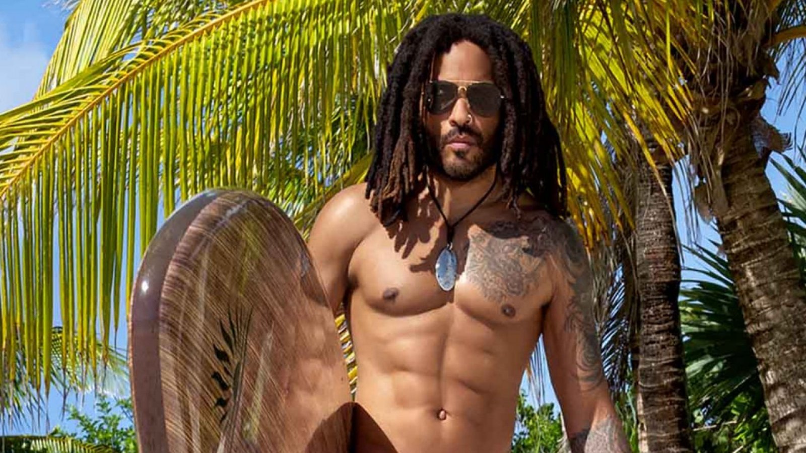 Sin ropa!: Lenny Kravitz estrenó nuevo video y single | TVN